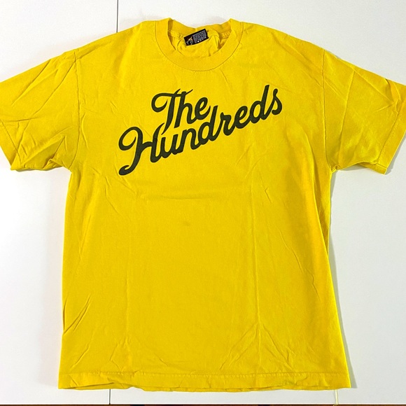 The Hundreds - Yellow - T-Shirt - Size Large - Picture 1 of 3